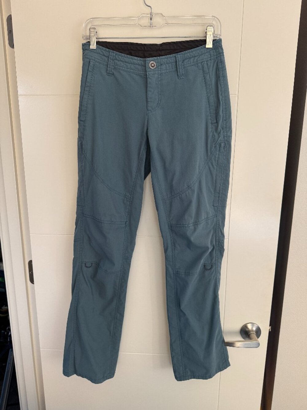 KÜHL Spire Roll-Up Stretch Hiking Cargo Pants Muted Blue
